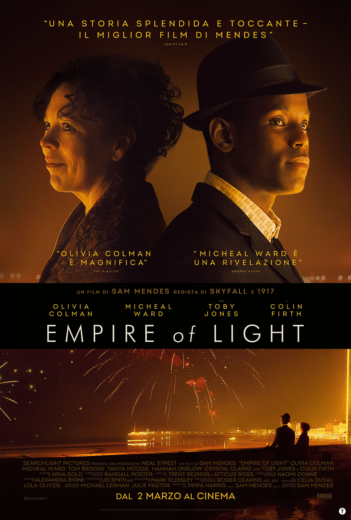 il poster ufficiale di empire of light - nerdface