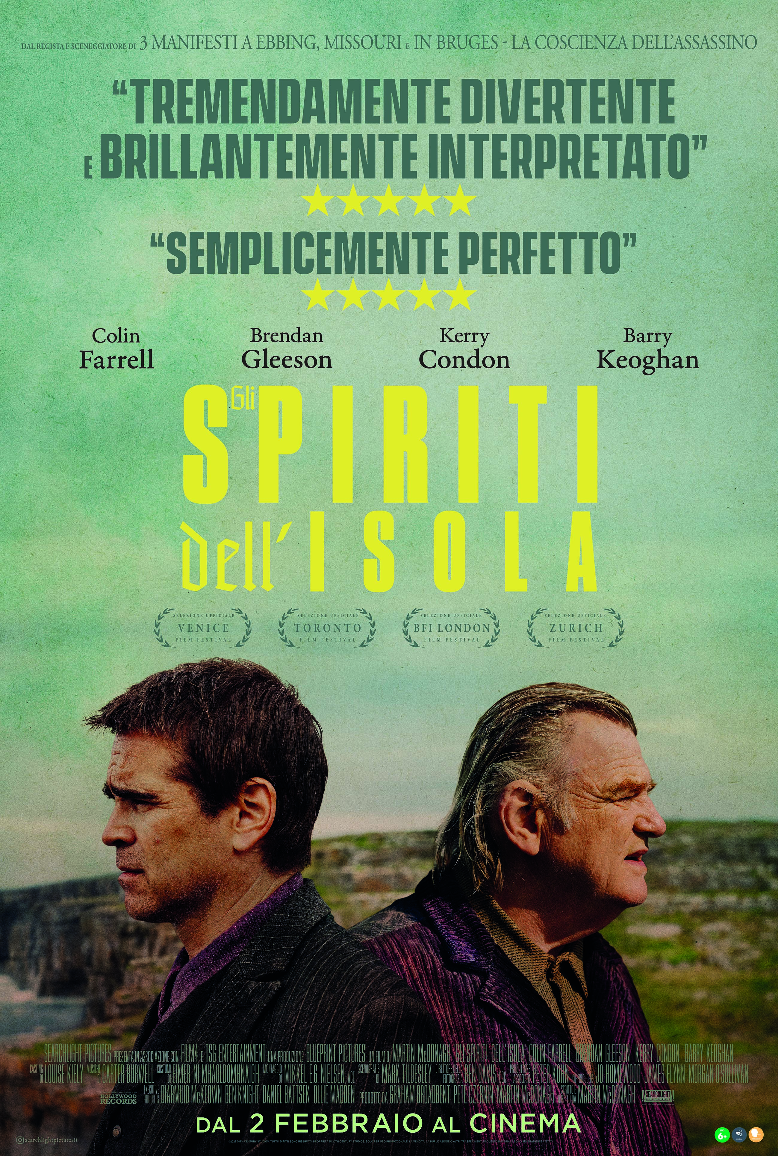 il poster ufficiale de gli spiriti dell'isola - nerdface