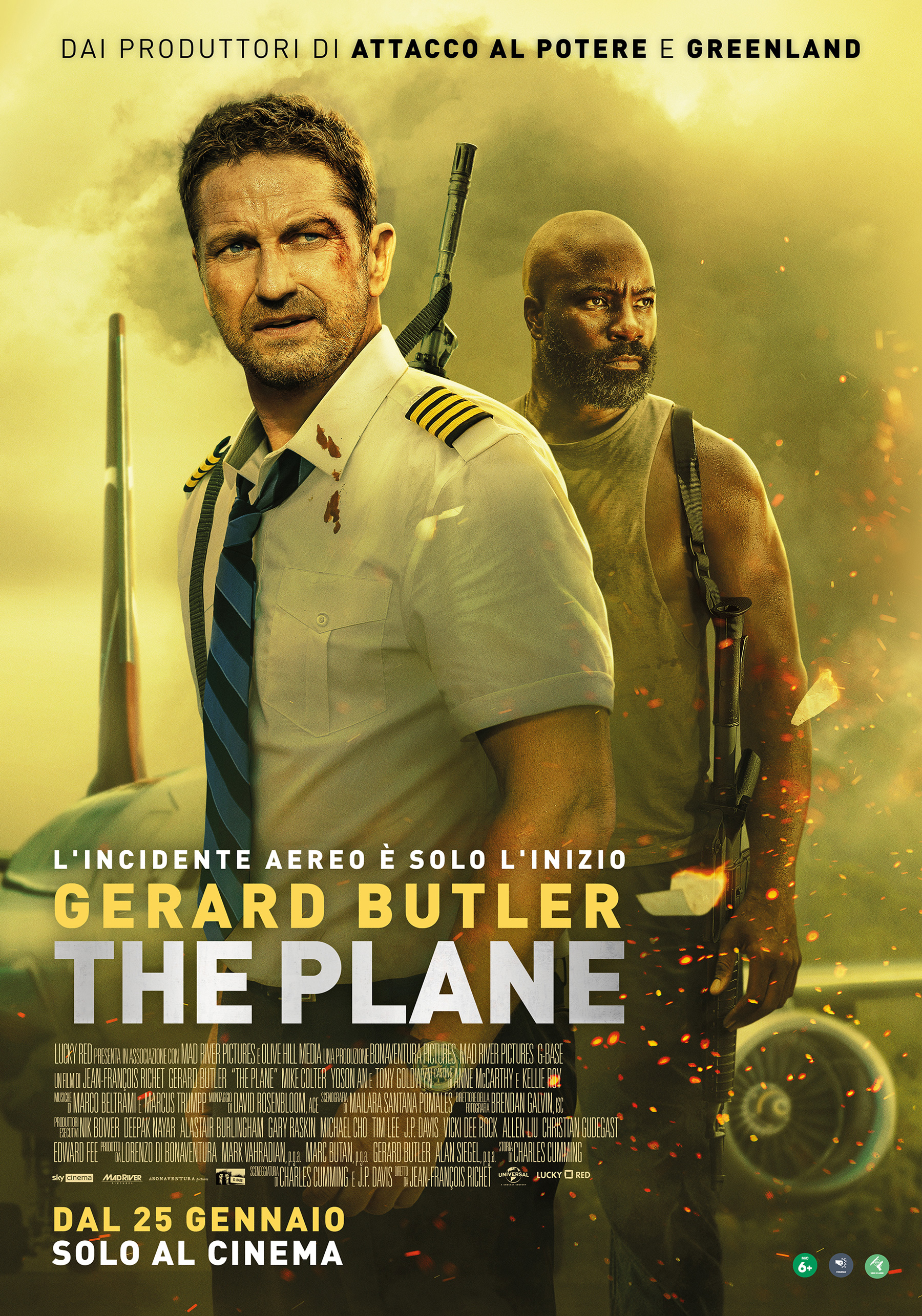 il poster ufficiale di the plane - nerdface