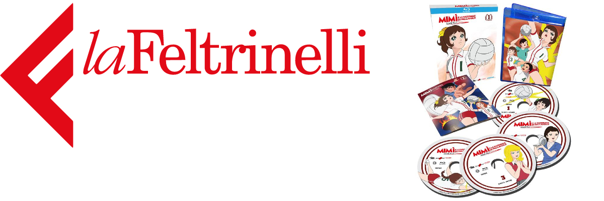 lo shop feltrinelli dove acquistare l'home video di mimì e la nazionale di pallavolo - nerdface