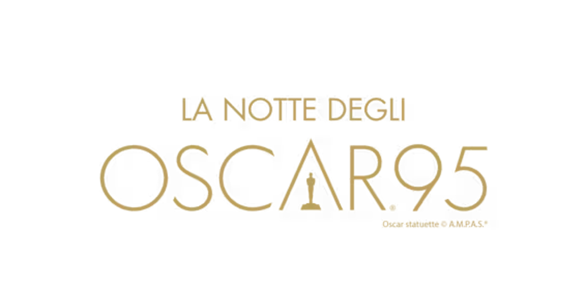 il logo della notte degli oscar 2023 di sky - nerdface