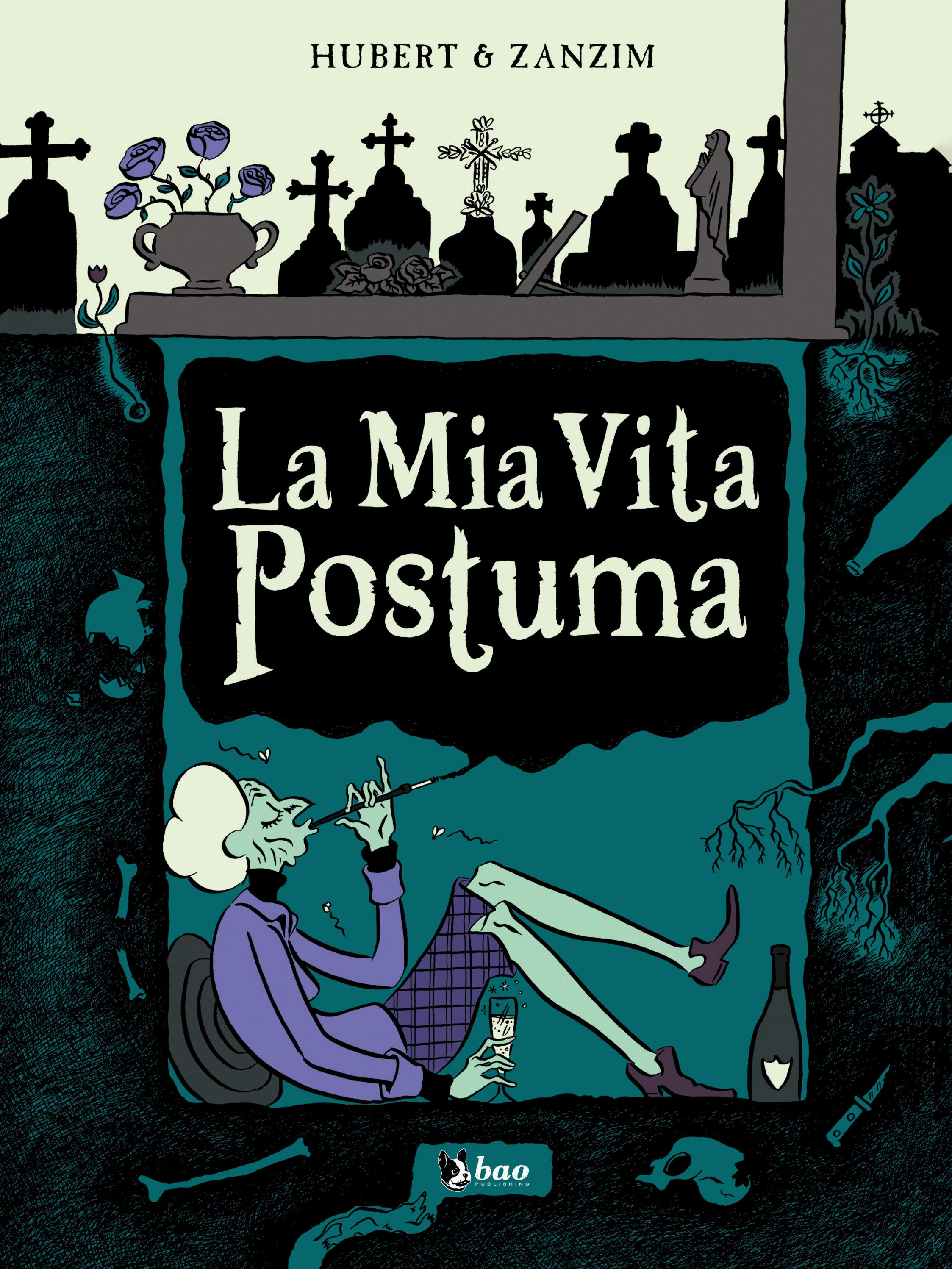 la copertina de la mia vita postuma - nerdface