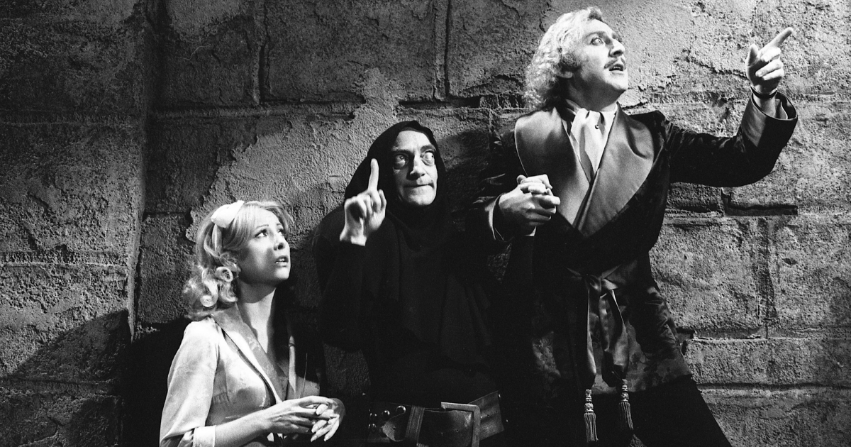 gene wilder e marty in frankenstein junior - nerdface