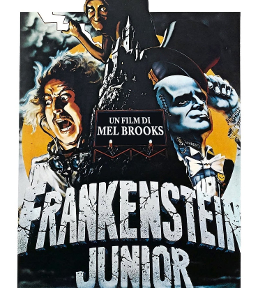 il poster ufficiale di frankenstein junior - nerdface