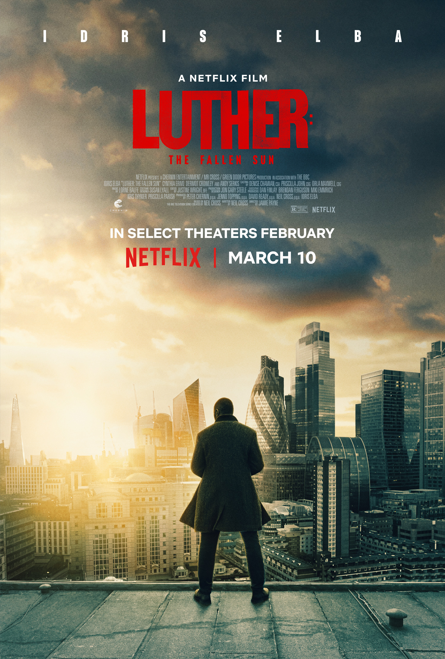 il poster ufficiale di luther - nerdface
