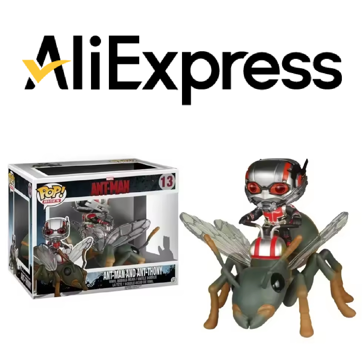 lo shop aliexpress dove acquistare il funko di ant-man - nerdface