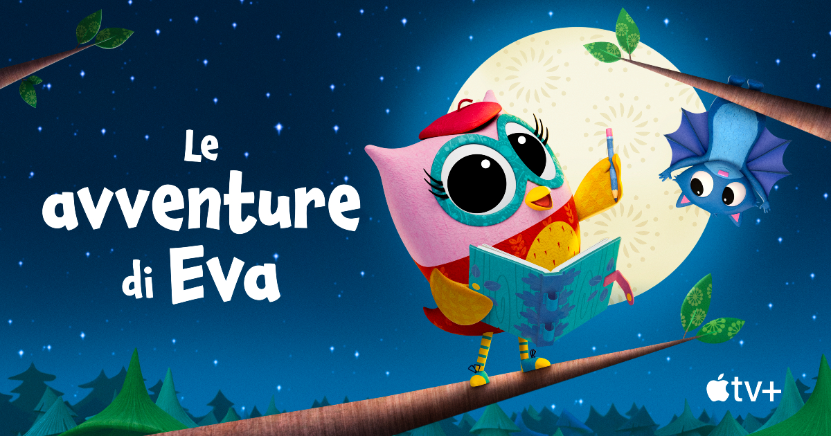 i protagonisti de le avventure di eva - nerdface