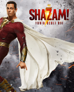 il poster ufficiale di shazam - nerdface