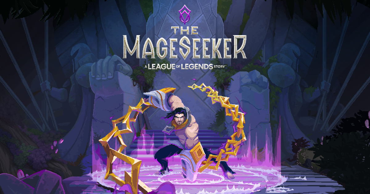 il protagonista di the mageseeker - nerdface