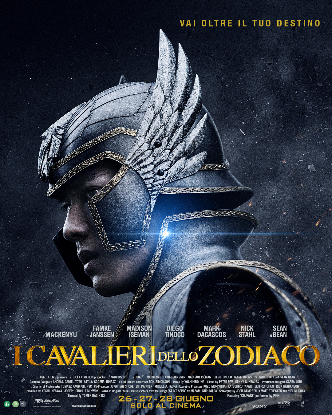il poster ufficiale de i cavalieri dello zodiaco - nerdface