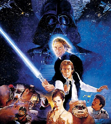 il poster del ritorno dello jedi - nerdface