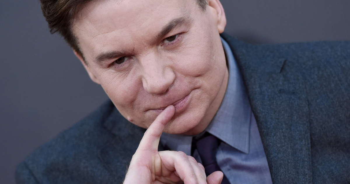 mike myers imita la posa del dottor male - nerdface