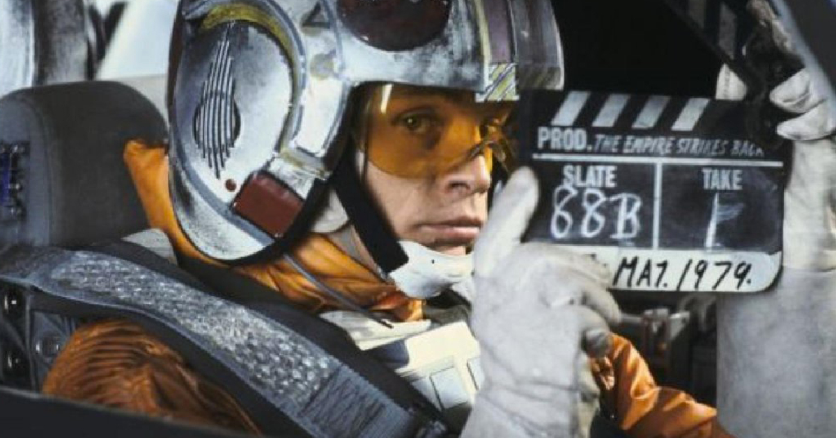 mark hamill sul set di star wars l'impero colpisce ancora - nerdface
