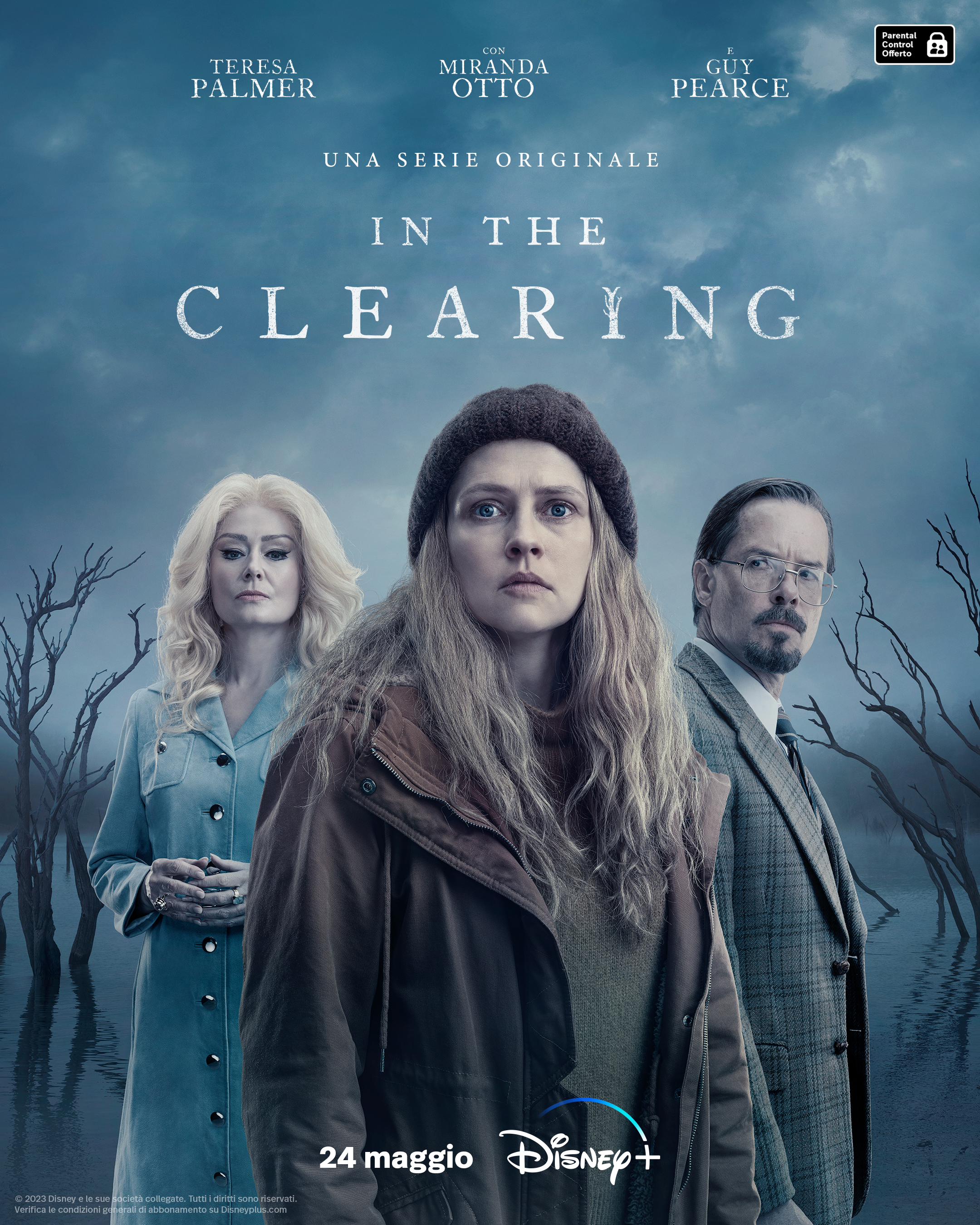 la key art di in the clearing - nerdface