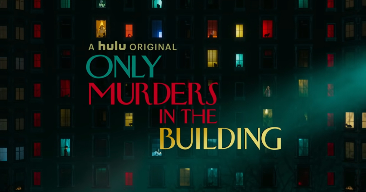 il banner della terza stagione di only murders in the building - nerdface