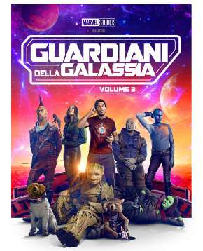 il poster di guardiani della galassia vol. 3 - nerdface