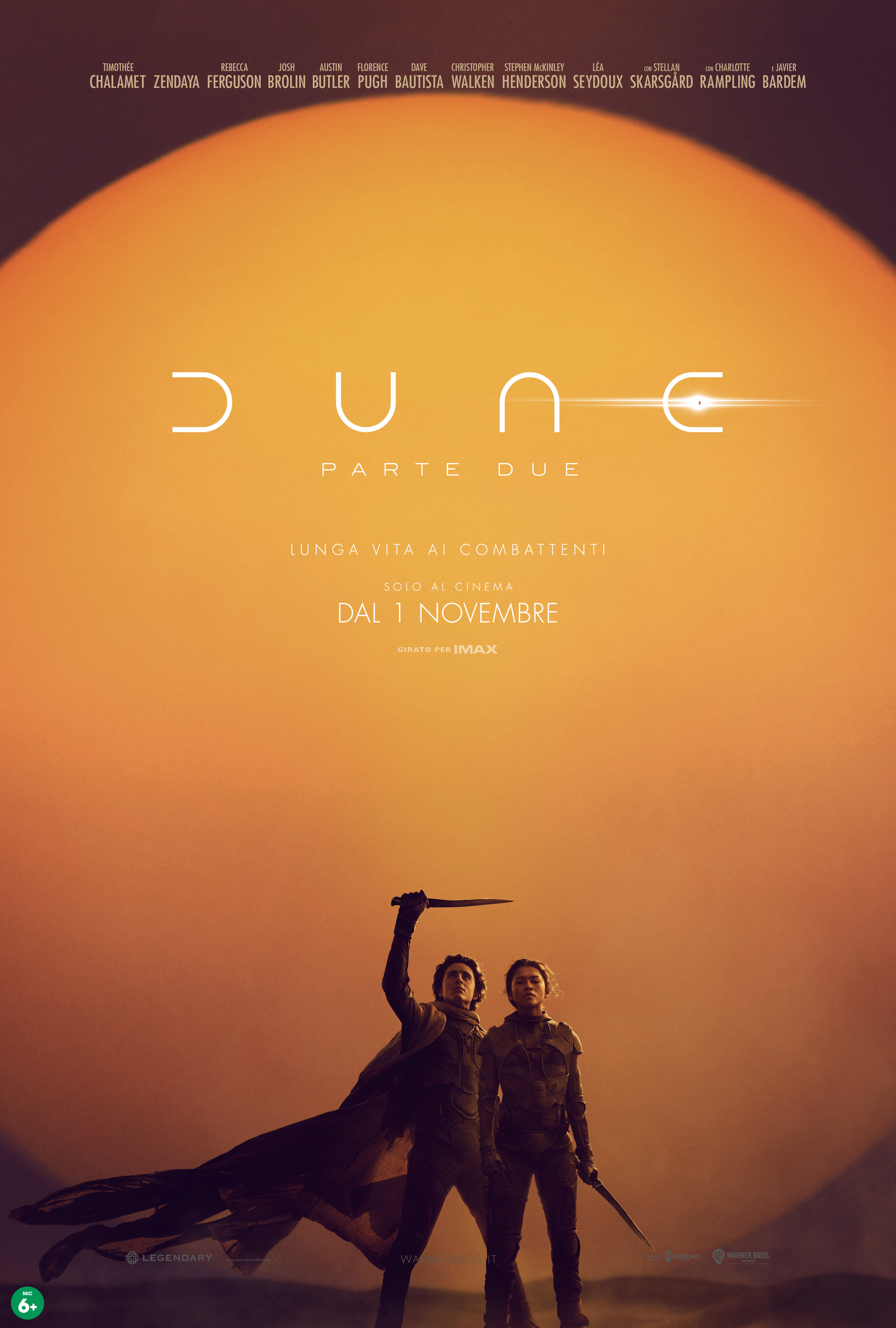 il poster di dune parte due - nerdface