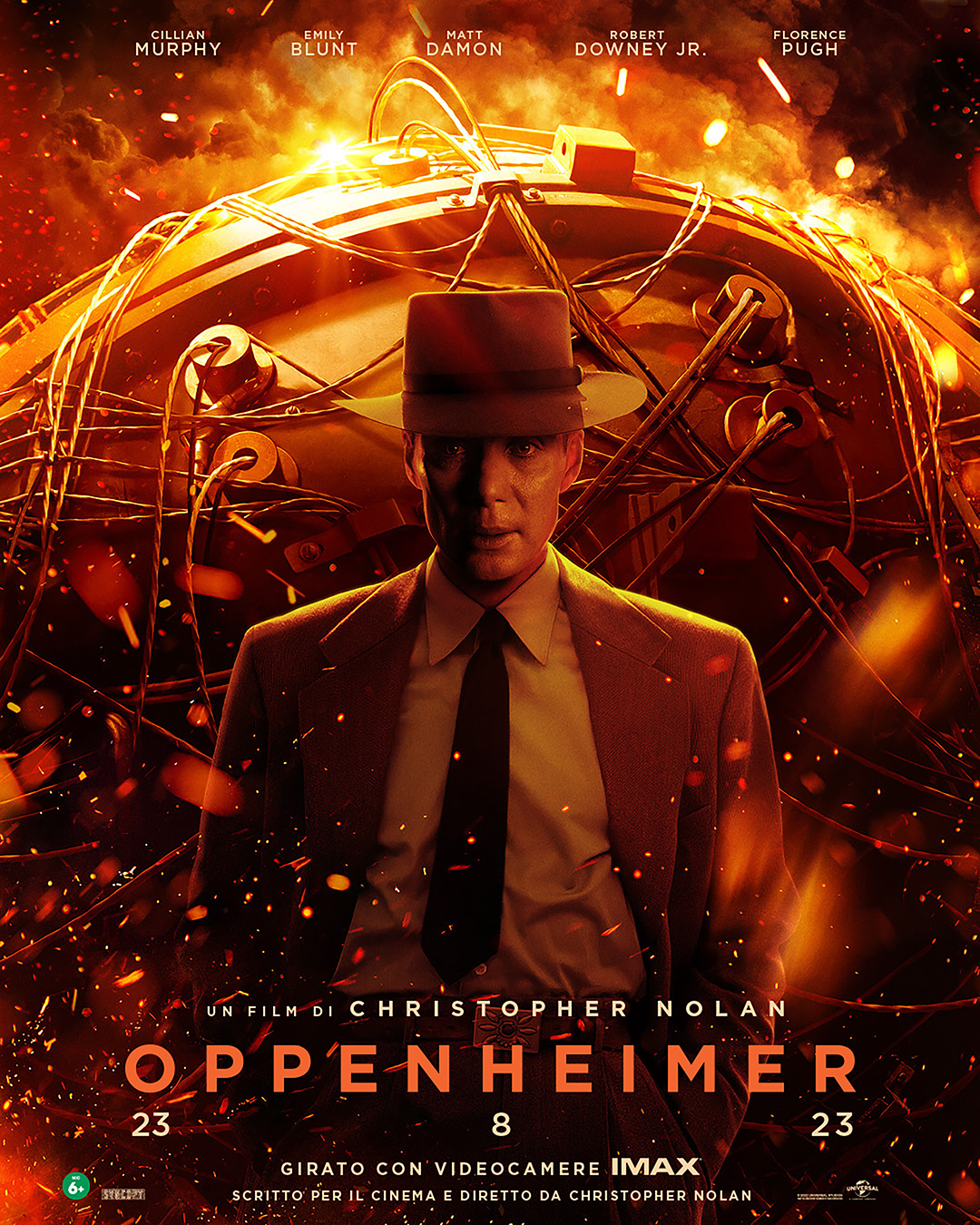 il poster di oppenheimer - nerdface