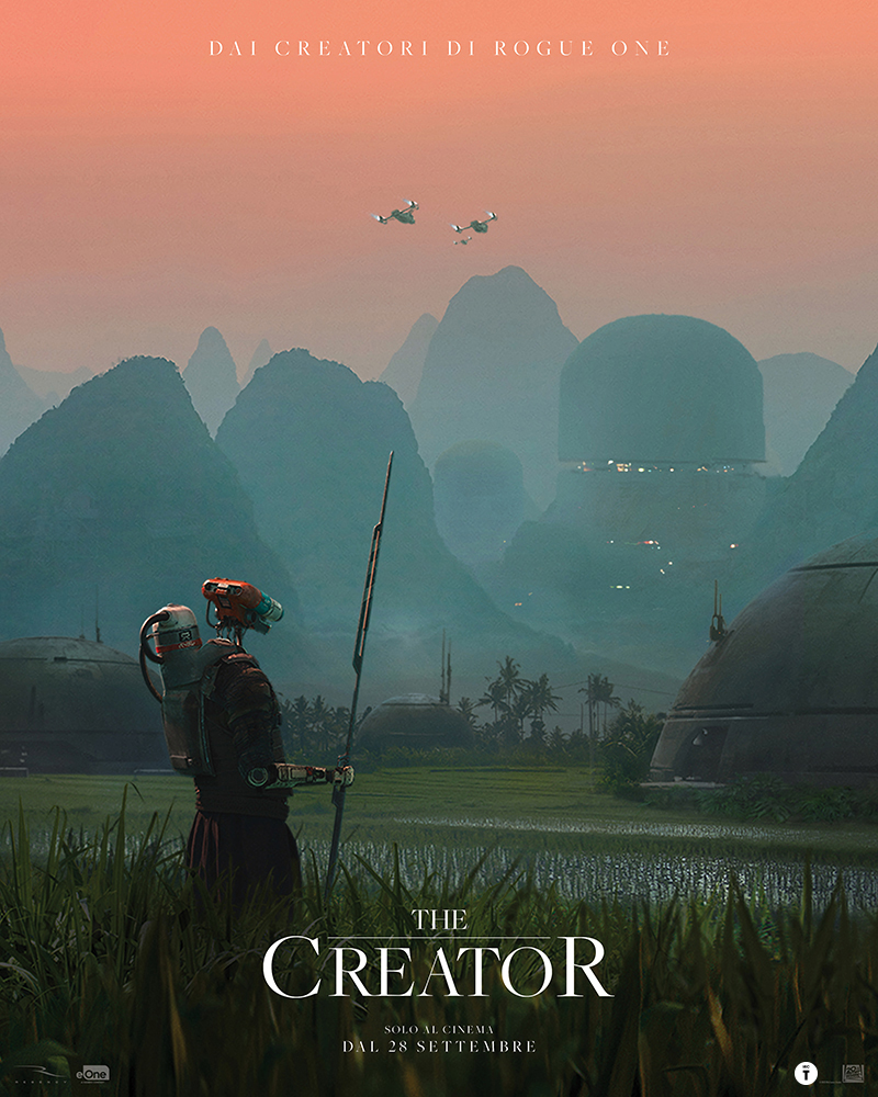 il poster ufficiale di the creator - nerdface