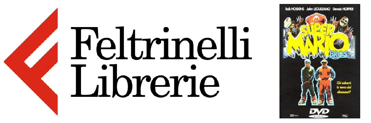 lo shop feltrinelli dove acquistare il dvd di super mario bros del 1993 - nerdface