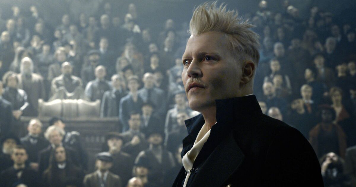 johnny depp è grindelwald in animali fantastici - nerdface