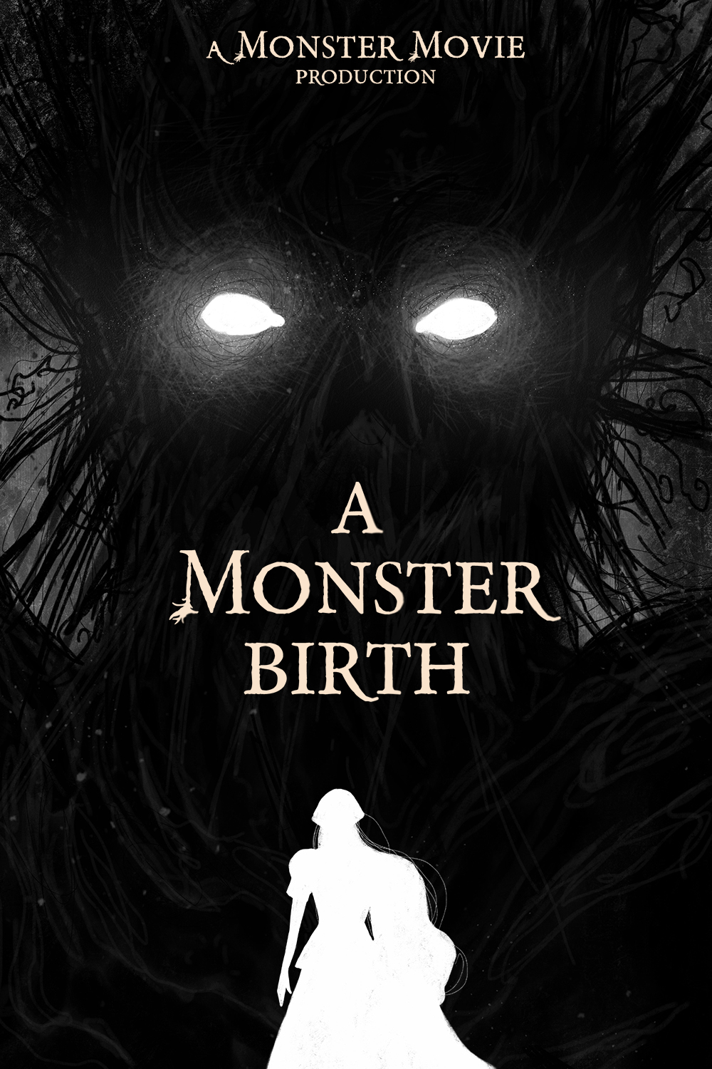 il poster di a monster birth - nerdface