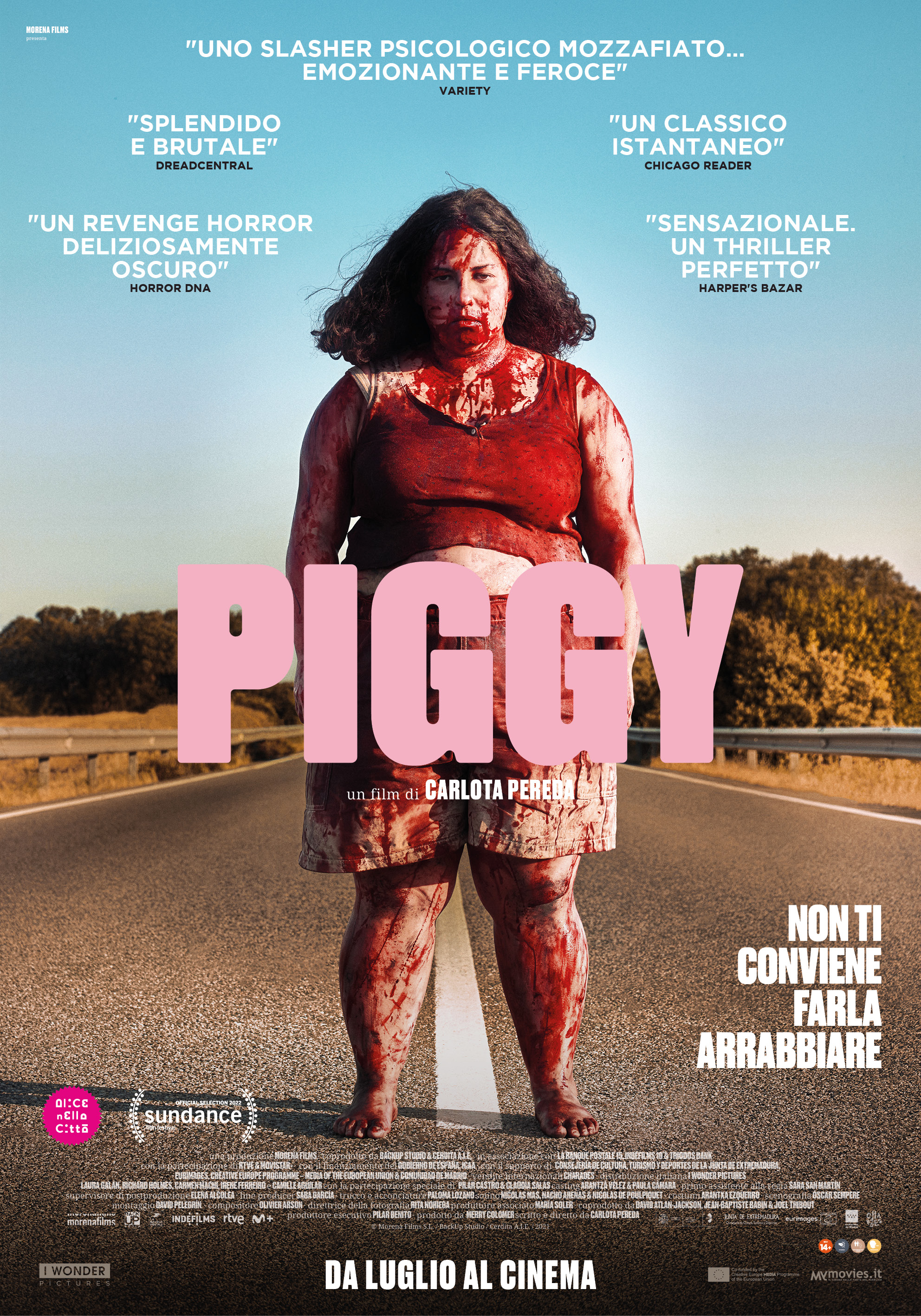 il poster ufficiale di piggy - nerdface