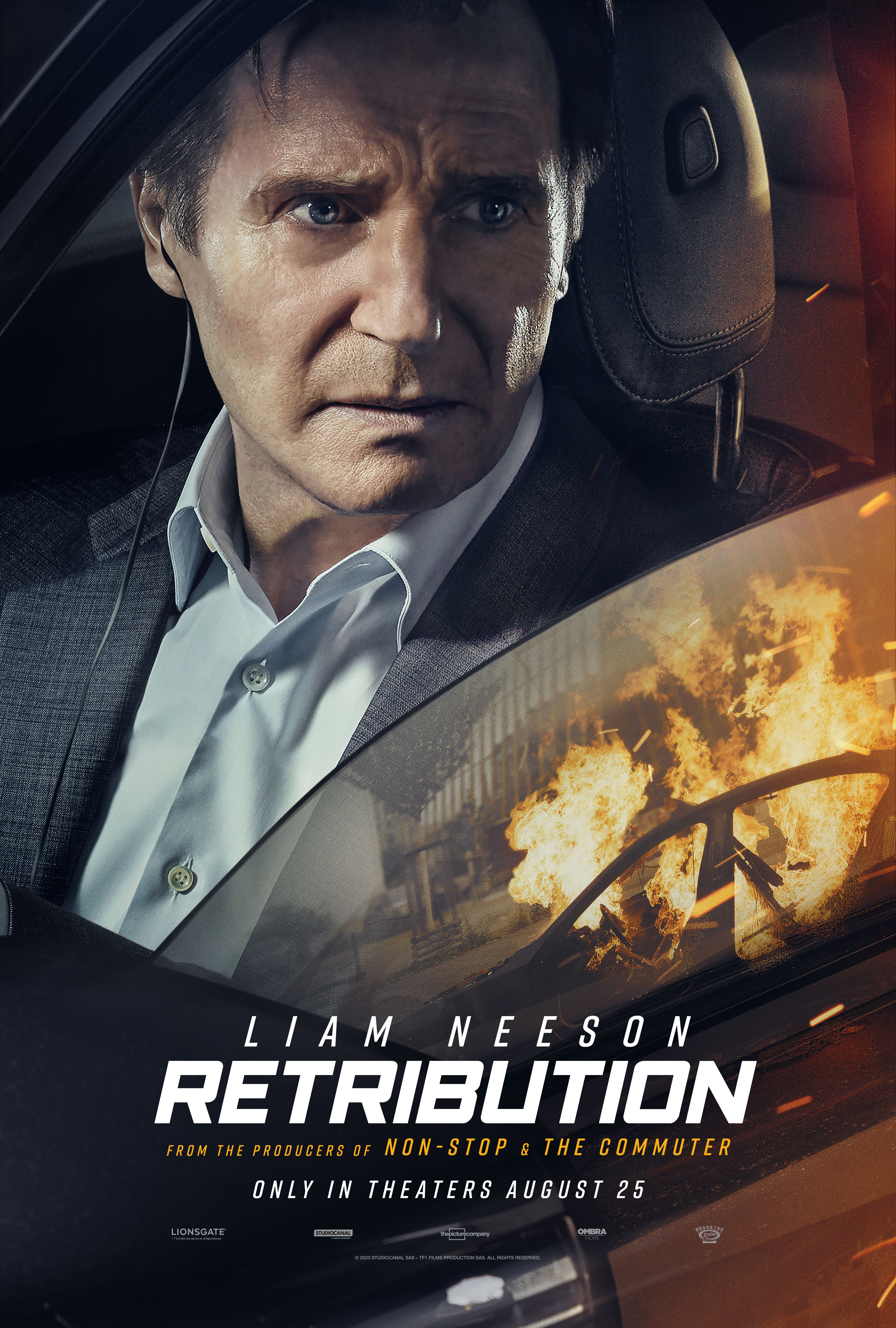 liam neeson nel poster di retribution - nerdface