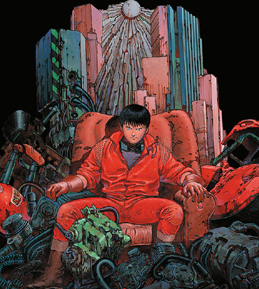 la celebre immagine di kaneda in akira - nerdface