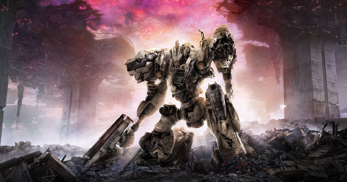 un mecha di armored core fires of rubicon - nerdface