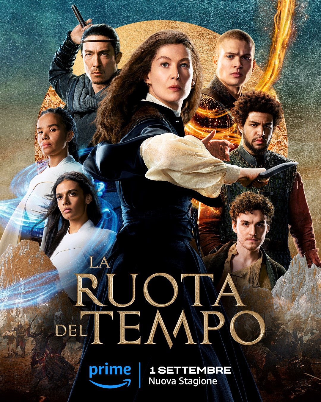 il poster de la ruota del tempo - nerdface