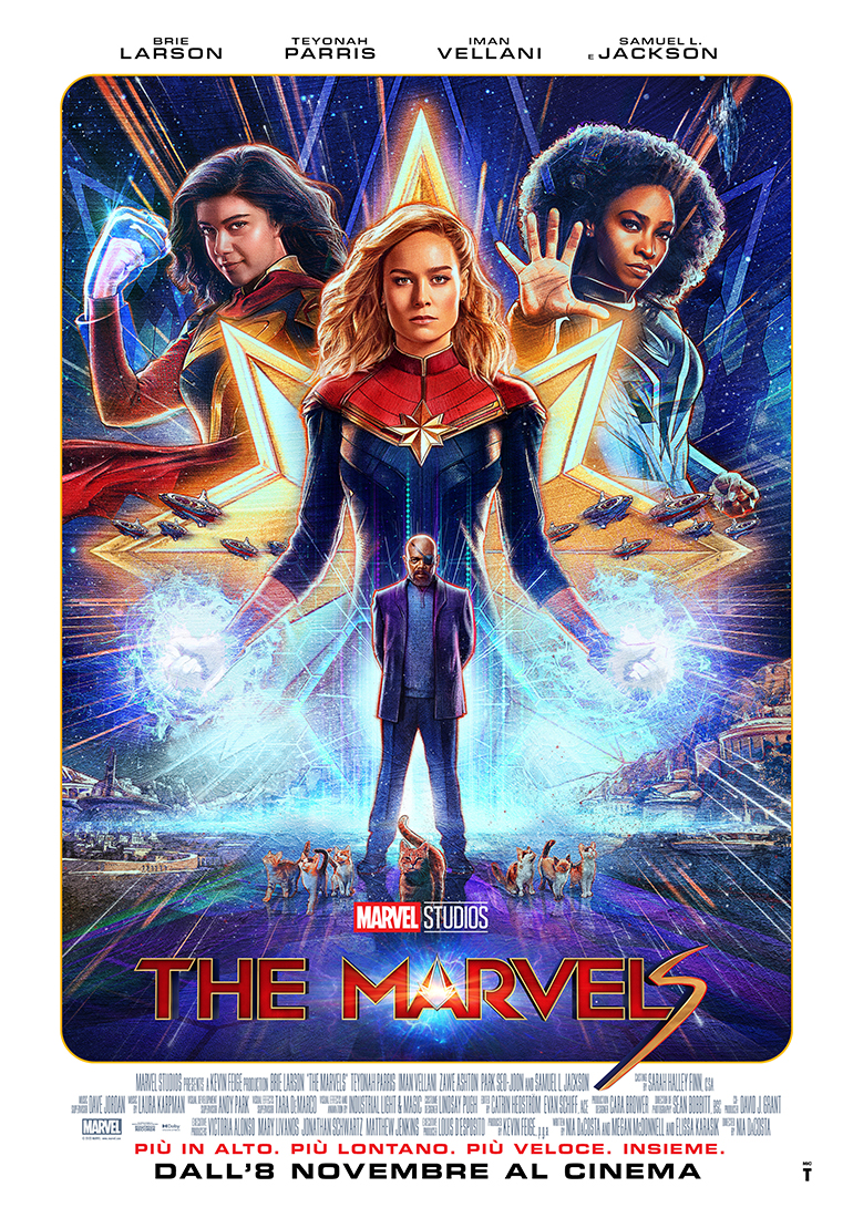 il poster di the marvels - nerdface
