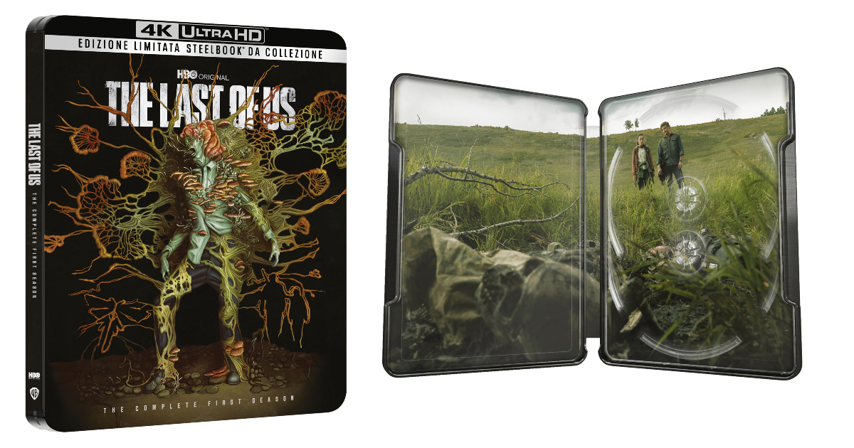 lo steelbook dell'home video di the last of us - nerdface