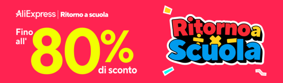 lo shop aliexpress dove acquistare tutto per il ritorno a scuola 2025 con gli sconti e le promo - nerdface
