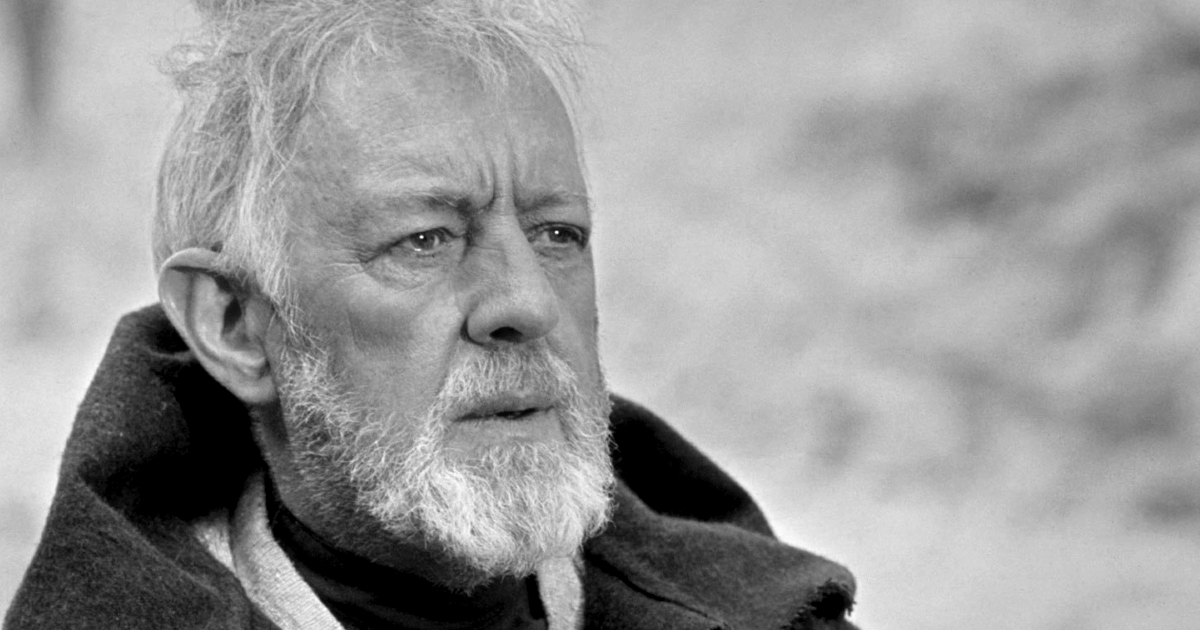 alec guinness è obi-wan kenobi in star wars - nerdface