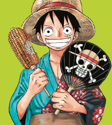 luffy di one piece - nerdface