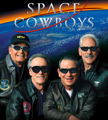 il poster di space cowboys - nerdface