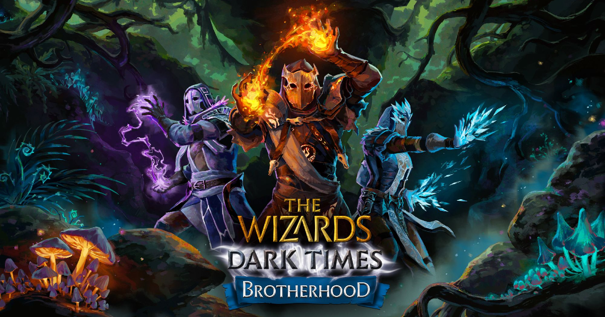 il banner di wizards dark time brotherhood - nerdface