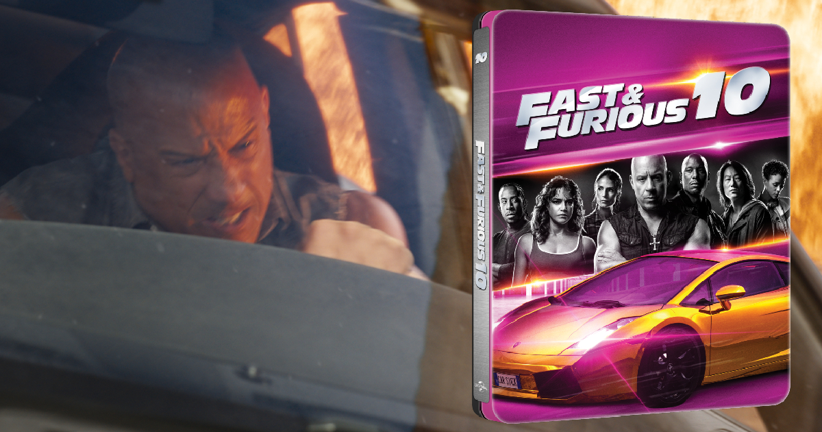 toretto accanto allo steelbook di fast x - nerdface