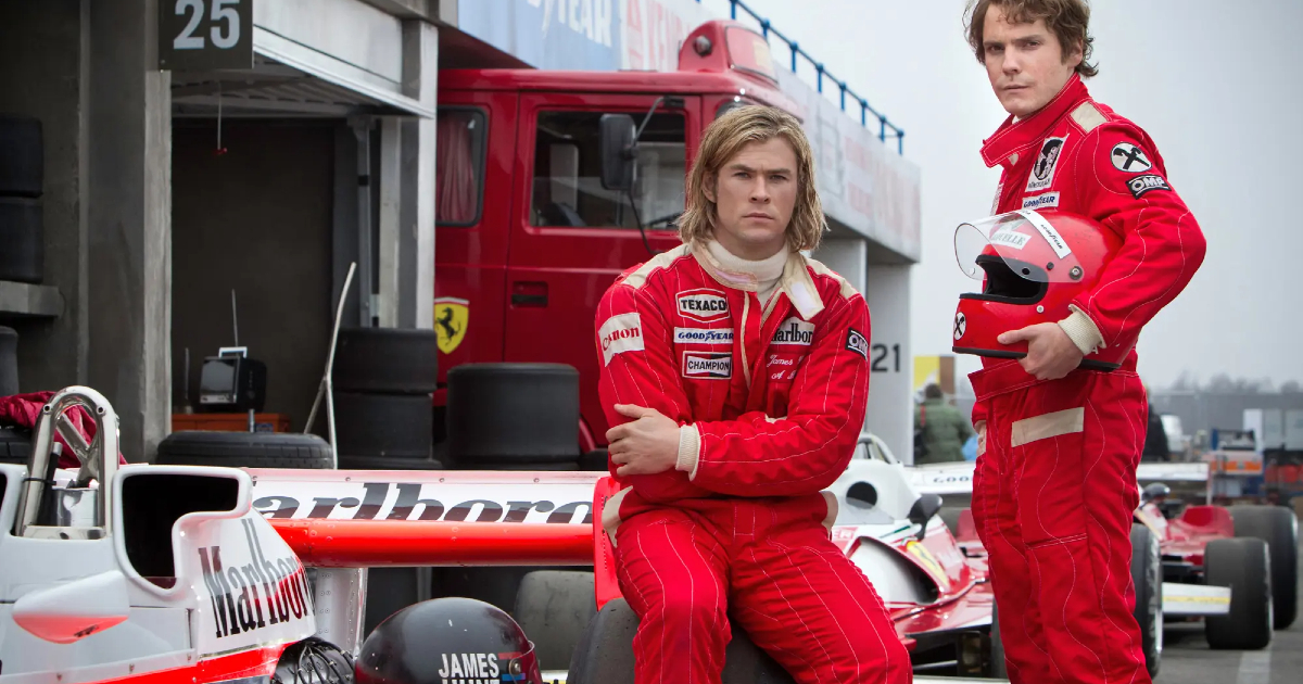 chris hemsworth è james hunt in rush - nerdface