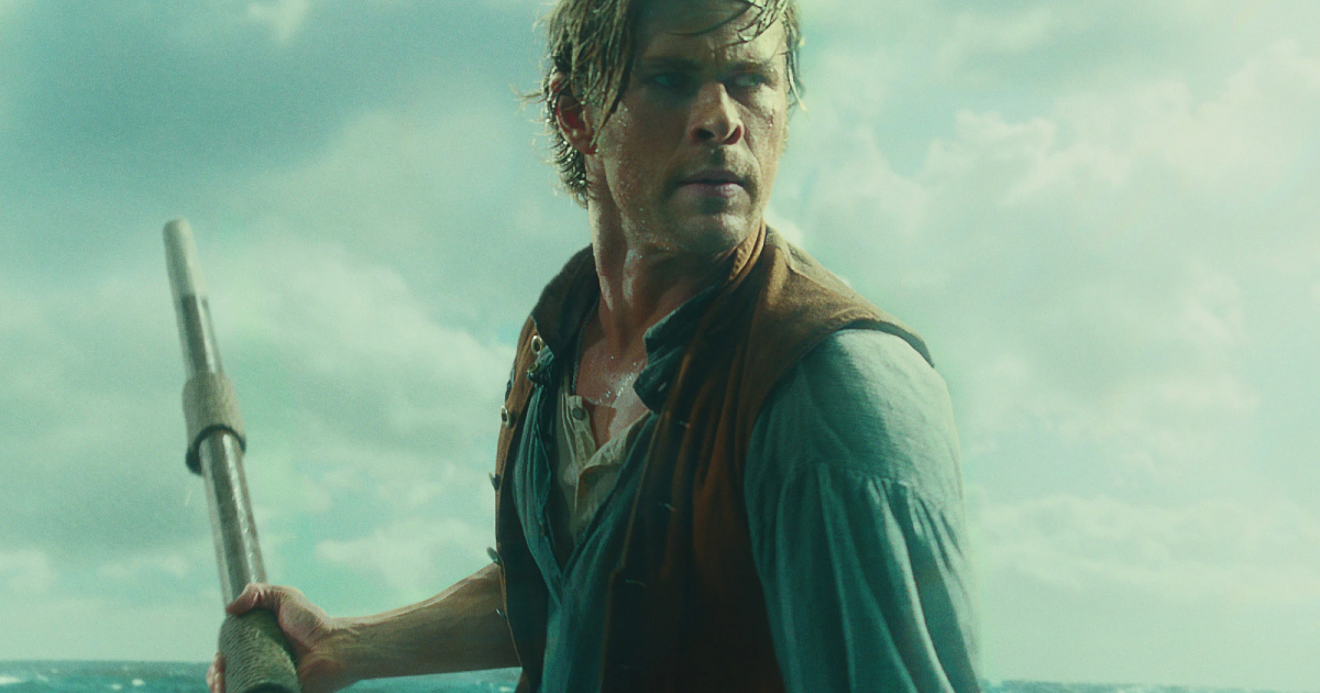 chris hemsworth ha un arpione e caccia la balena in heart of the sea - nerdface