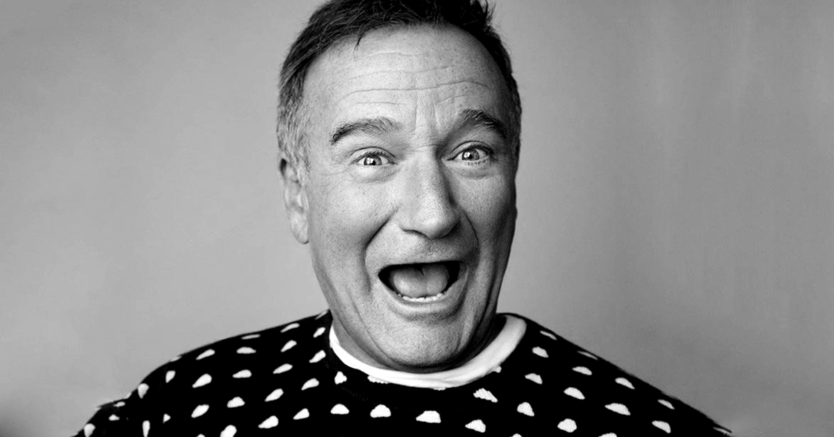 robin williams fa una smorfia delle sue - nerdface