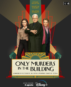 la key art di only murders in the building - nerdface