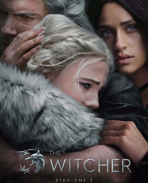 il poster di the witcher 3 - nerdface