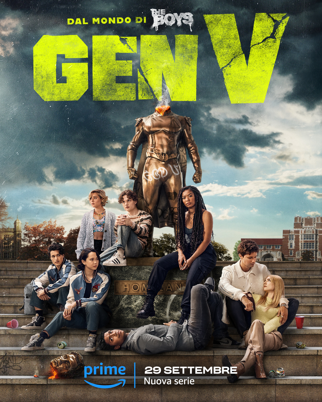 il poster di gen v - nerdface