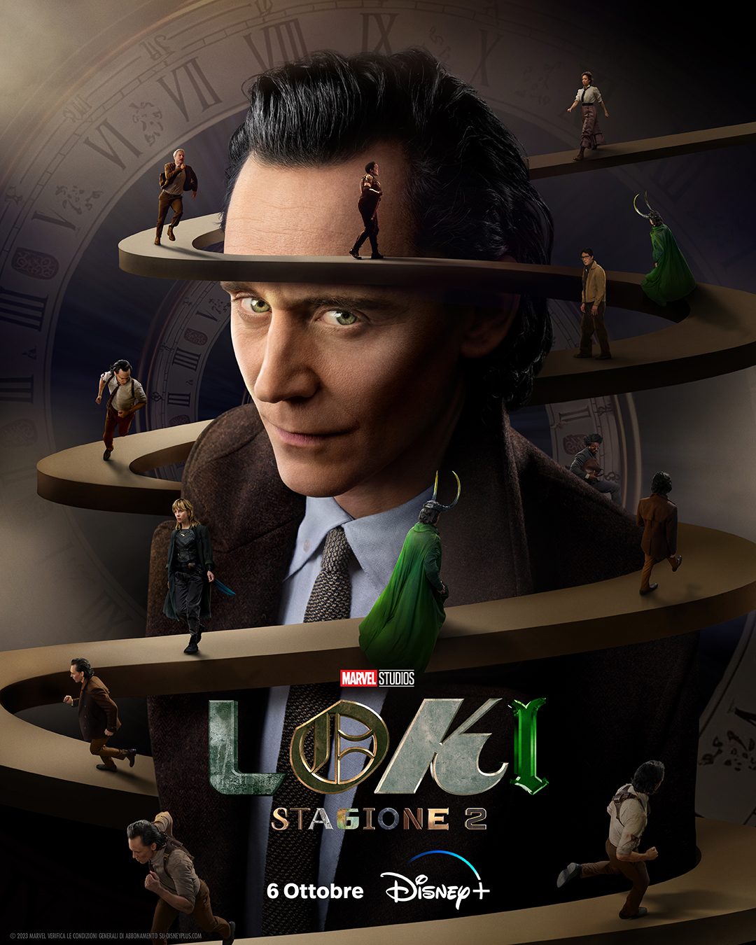 il poster ufficiale di loki - nerdface