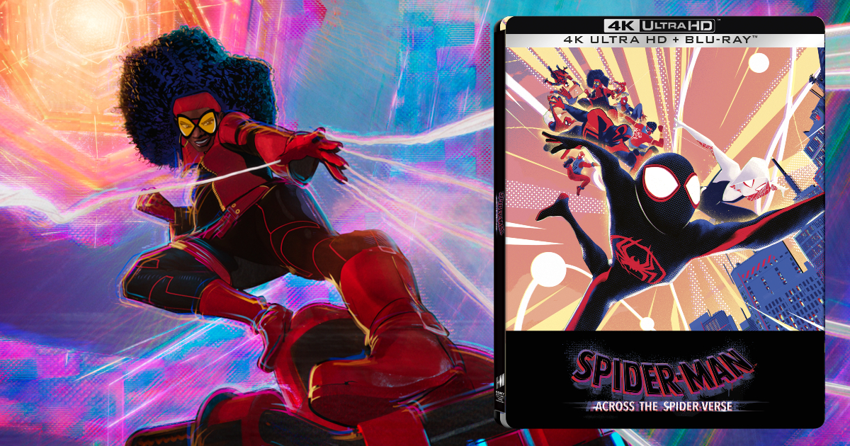 una spider-womand dello spider-verse sta inseguendo spider-man - nerdface