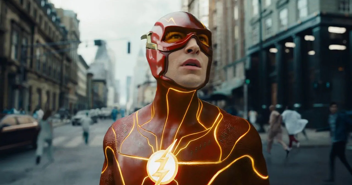 ezra miller in the flash - nerdface