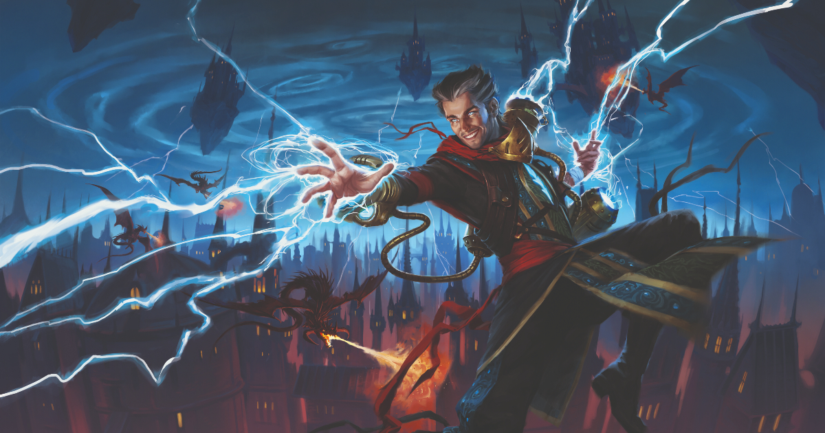 un mago del mazzo ravnica remastered di magic - nerdface