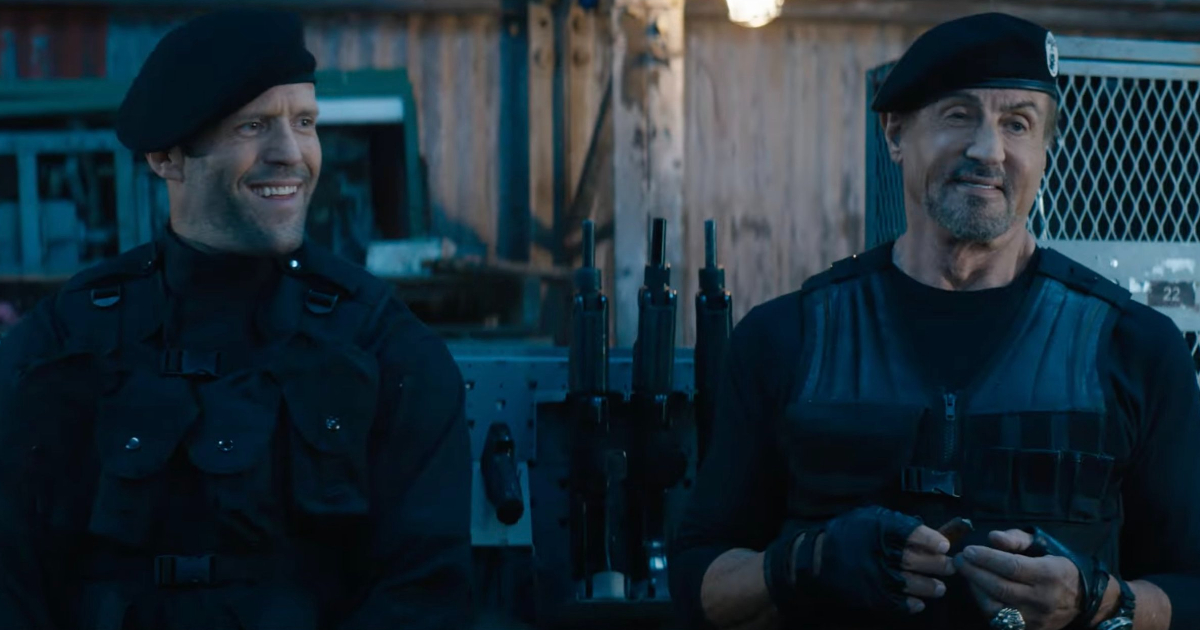 jason statham e sylvester stallone in expendables 4 - nerdface